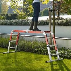 Altrex Plooiladder 'Varitrex Do It All' Aluminium 4 X 3 Treden|Brico Online