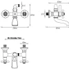 Aquavive Badkraan Lunan Chroom|Brico Best