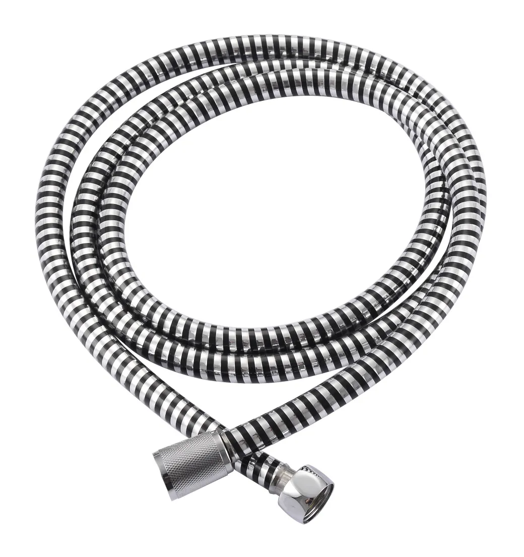 Aquavive Doucheslang Pvc 200Cm Chroom-Zwart|Brico Hot