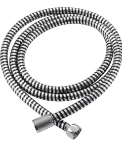 Aquavive Doucheslang Pvc 175Cm Chroom-Zwart|Brico Outlet