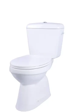 Aquavive Duoblok Toilet Ippari I Ao Aansluiting I Soft-Close Toiletzitting Wit|Brico New
