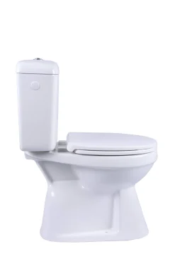 Aquavive Duoblok Toilet Ippari I Ao Aansluiting I Soft-Close Toiletzitting Wit|Brico New