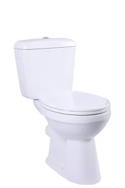 Aquavive Duoblok Toilet Ippari I Pk Aansluiting I Soft-Close Toiletzitting Wit|Brico Best