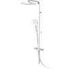 Aquavive Eco Doucheset Basento Met Planchet Chroom|Brico Sale