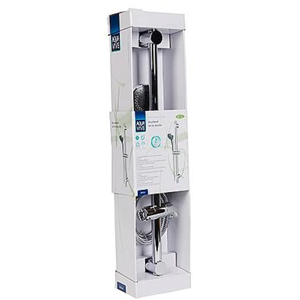 Aquavive Eco Doucheset Belbo Chroom|Brico Sale