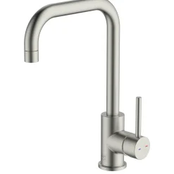 Aquavive Eco Keukenmengkraan Fonti Geborsteld Staal|Brico Best