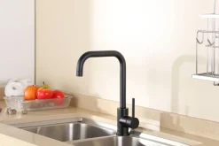 Aquavive Eco Keukenmengkraan Fonti Zwart|Brico Sale