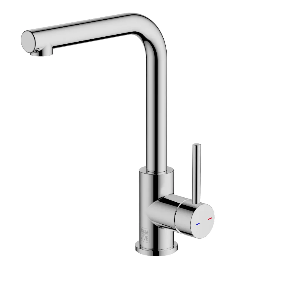 Aquavive Eco Keukenmengkraan Maryline Chroom|Brico Discount