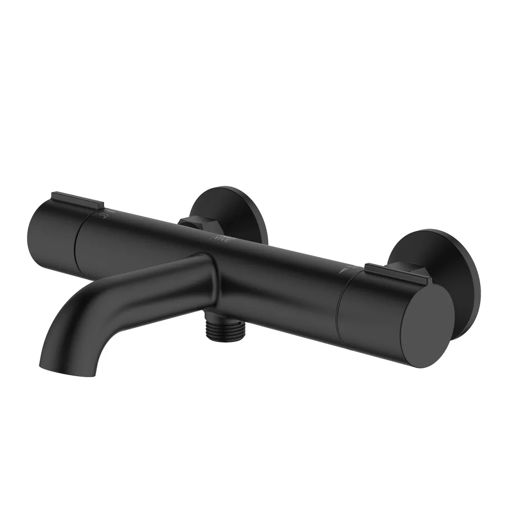 Aquavive Eco Thermostatische Badkraan Irminio Zwart|Brico Online
