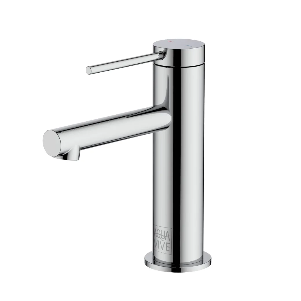 Aquavive Eco Wastafelmengkraan Sele Laag Chroom|Brico
