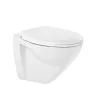 Aquavive Hangtoilet Lanico Wit | Soft-Close Toiletzitting | Randloos Toiletpot|Brico Clearance