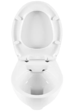 Aquavive Hangtoilet Lanico Wit | Soft-Close Toiletzitting | Randloos Toiletpot|Brico Clearance