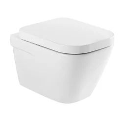 Aquavive Hangtoilet Marano Wit | Soft-Close Toiletzitting | Randloos Toiletpot|Brico
