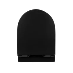 Aquavive Hangtoilet Mazaro Mat Zwart | Soft-Close Toiletzitting | Randloos Toiletpot|Brico Sale