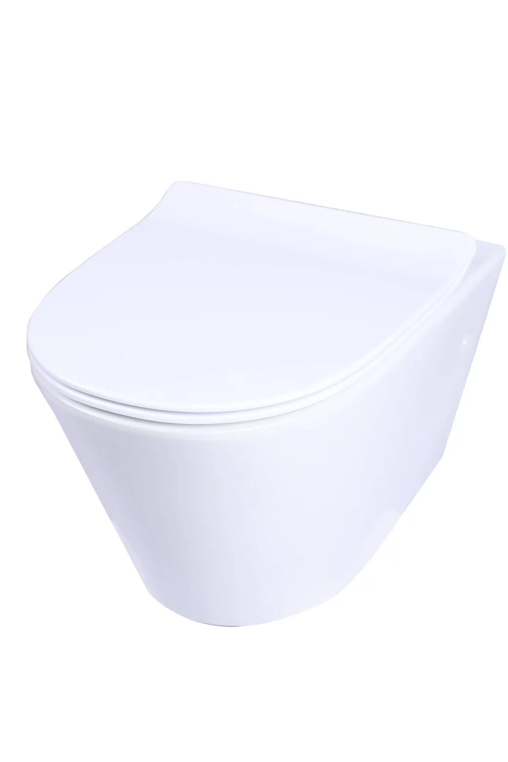 Aquavive Hangtoilet Slizza Wit | Soft-Close & Quick Release Toiletzitting | Randloos Toiletpot|Brico Hot