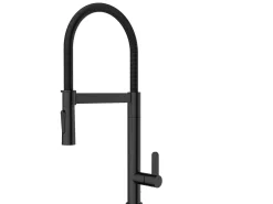 Aquavive Keukenmengkraan Volturno Met Uittrekbare Handdouche Zwart|Brico Sale