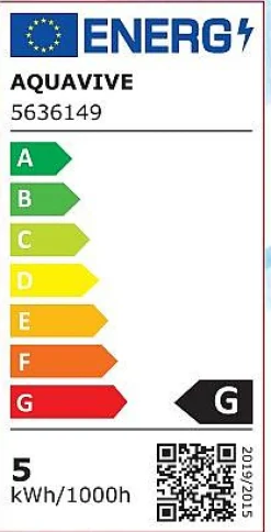 Aquavive Led-Verlichting Chroom 30Cm|Brico Sale