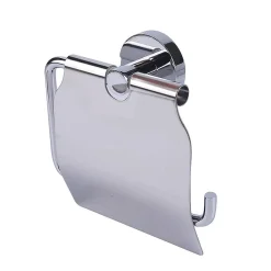 Aquavive Toiletrolhouder Met Klep Chroom|Brico Best