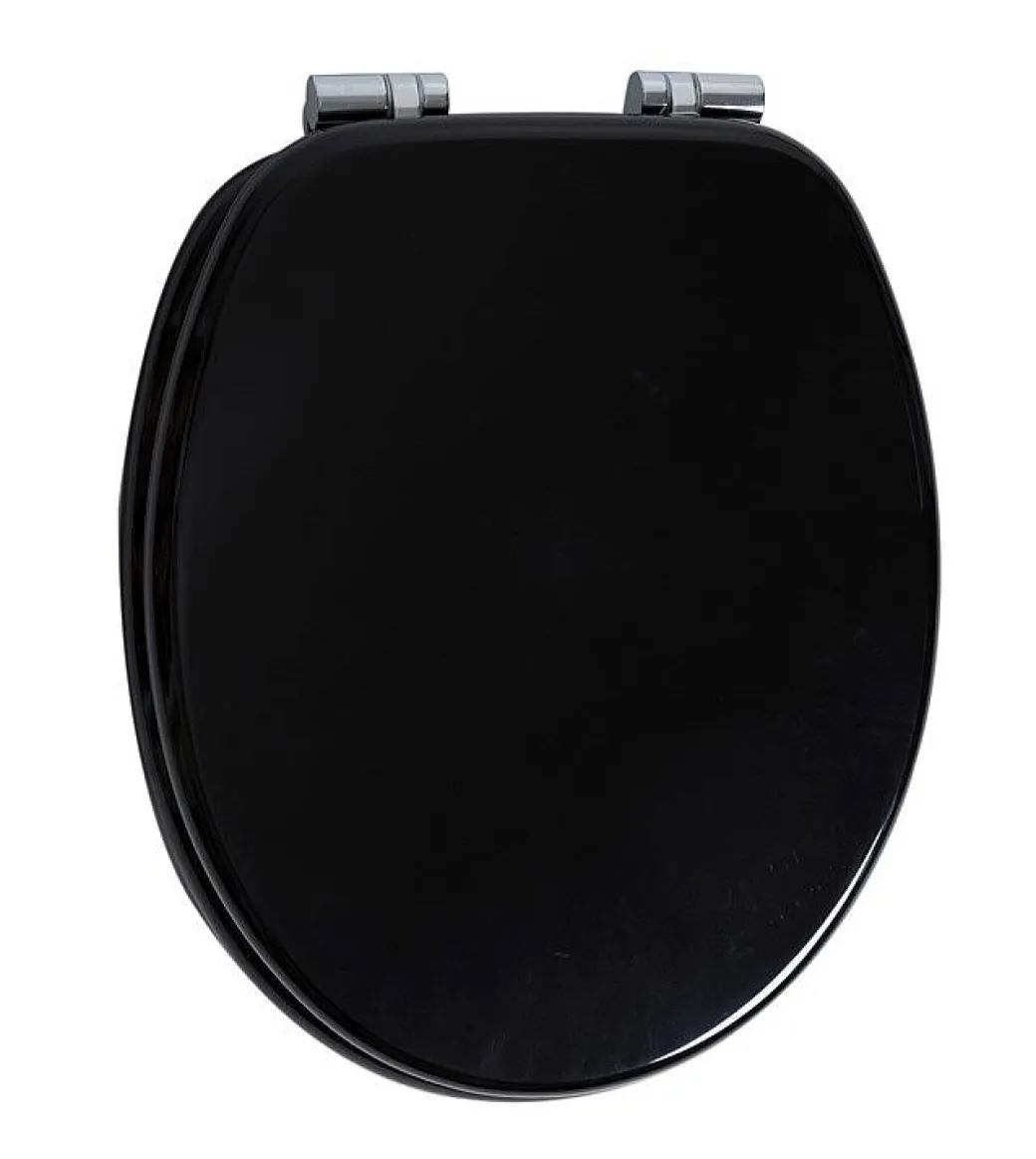 Aquavive Toiletzitting Cannes Mdf Zwart|Brico Sale