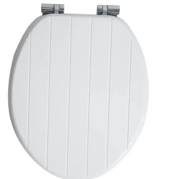 Aquavive Toiletzitting Nice Mdf Wit|Brico Best