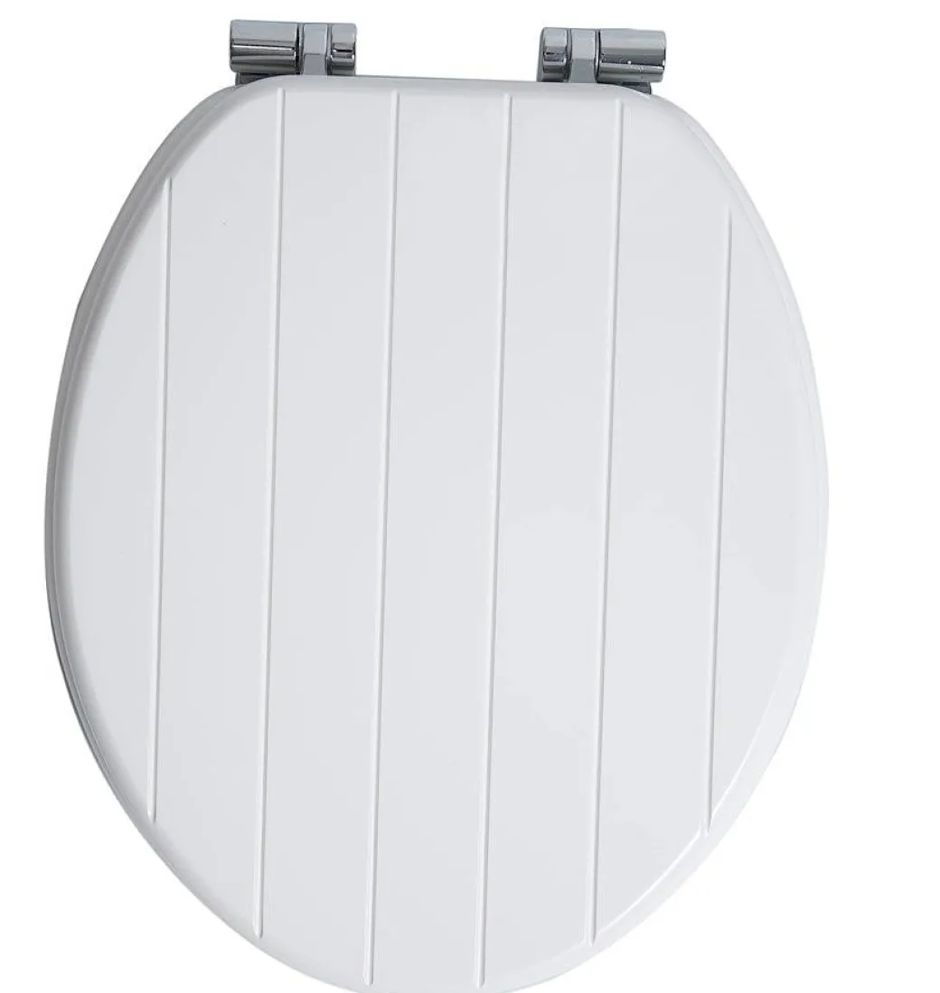 Aquavive Toiletzitting Nice Mdf Wit|Brico Best