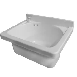 Aquavive Uitgietbak Ardeche Kunststof 54Cm Wit|Brico Clearance