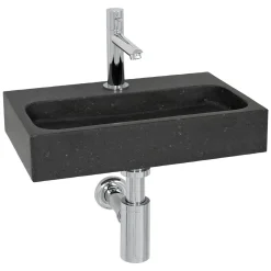 Aquazuro Fonteinset Enza Natuursteen Zwart 38Cm|Brico