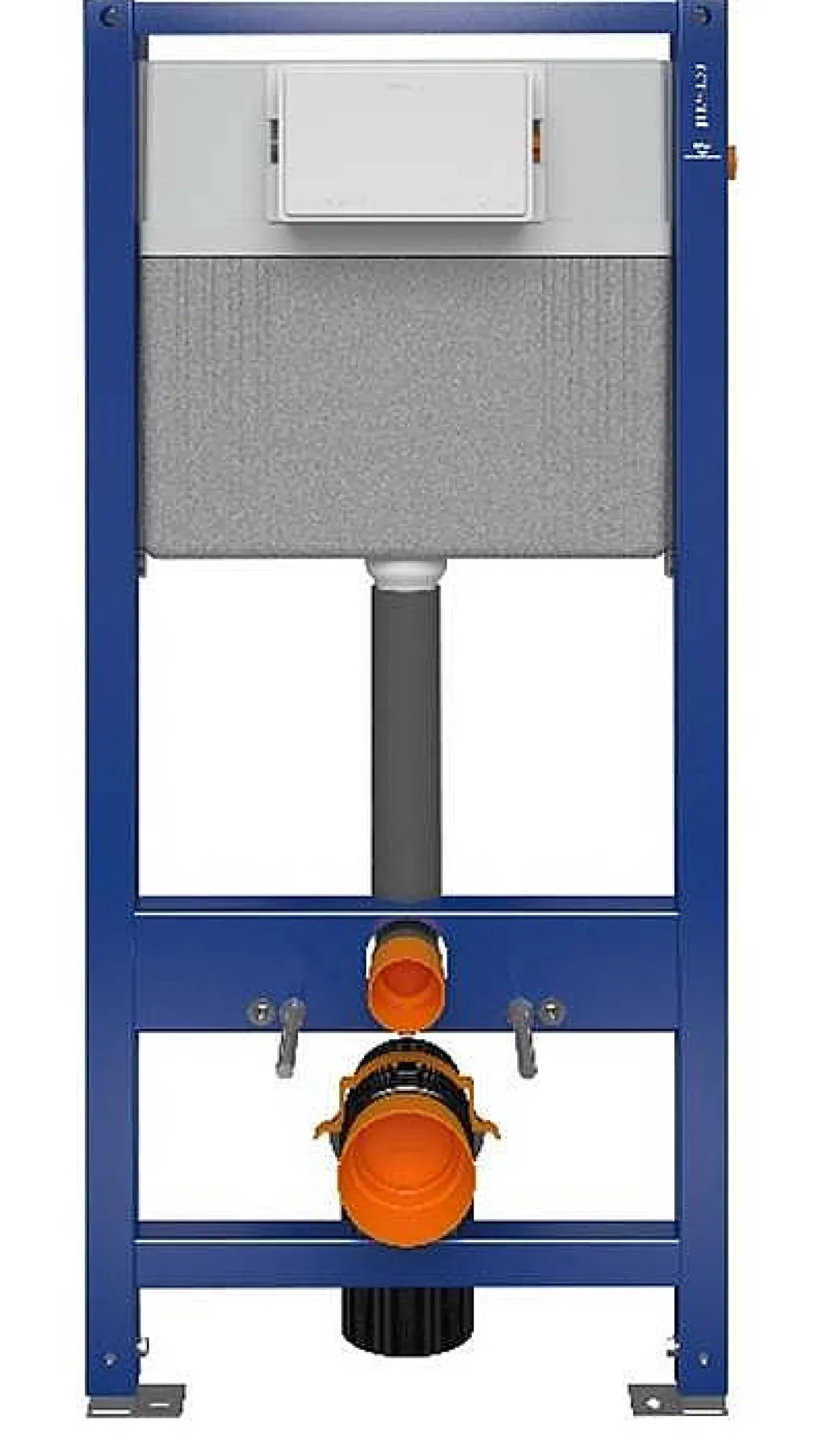 Aquazuro Inbouwreservoir Set Iris | Quick Release & Soft-Close Toiletzitting | Randloos Toiletpot|Brico Hot