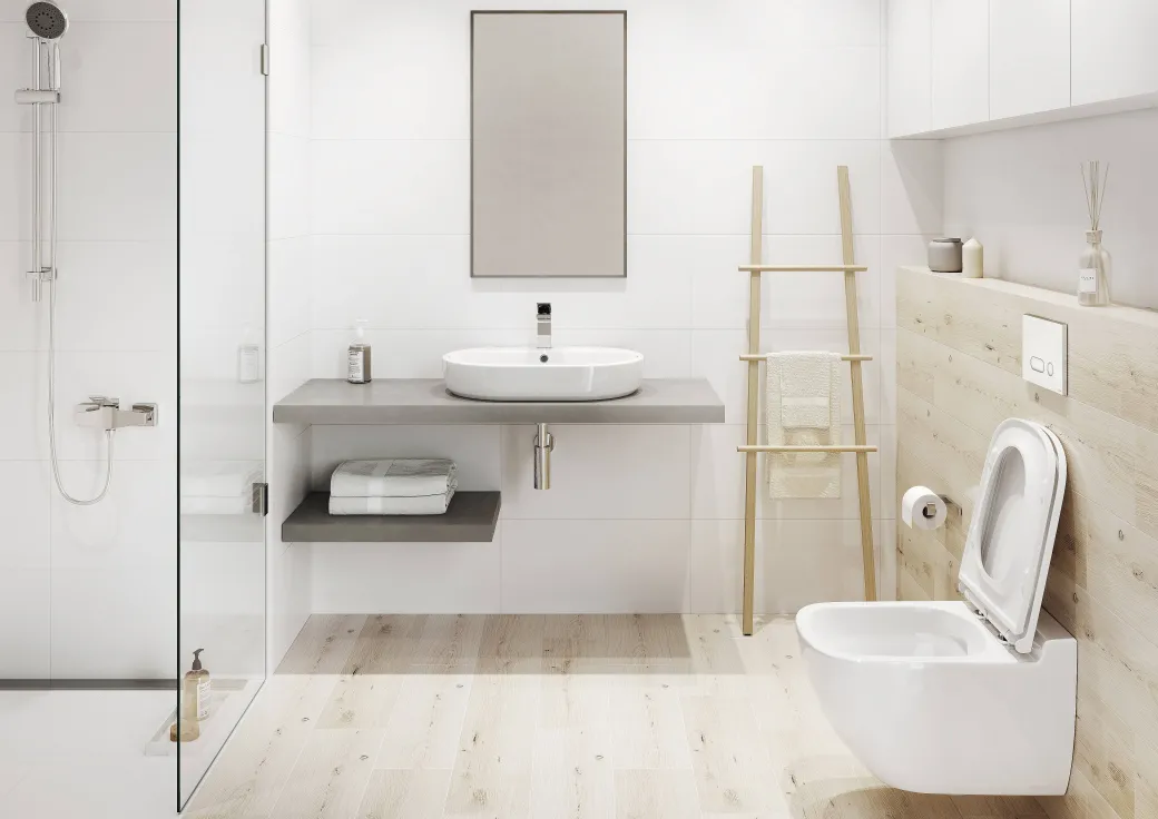 Aquazuro Inbouwreservoir Set Iris | Quick Release & Soft-Close Toiletzitting | Randloos Toiletpot|Brico Hot