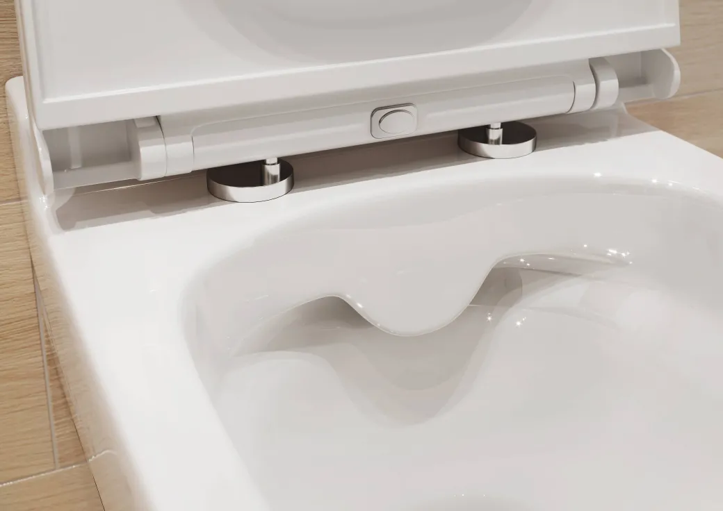 Aquazuro Inbouwreservoir Set Iris | Quick Release & Soft-Close Toiletzitting | Randloos Toiletpot|Brico Hot