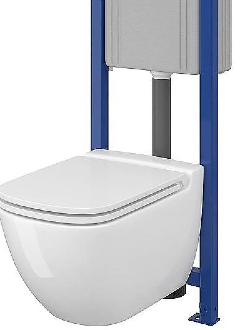 Aquazuro Inbouwreservoir Set Iris | Quick Release & Soft-Close Toiletzitting | Randloos Toiletpot|Brico Hot