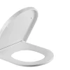 Aquazuro Toiletzitting D-Vorm Murano Duroplast Wit|Brico Discount