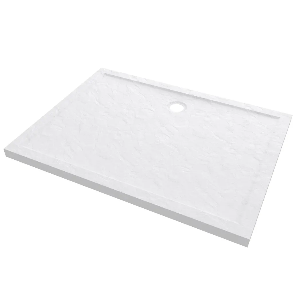 Aurlane Douchebak Pedra 120X90Cm Wit Mat|Brico
