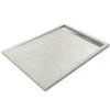 Aurlane Douchebak Pedra 120X90Cm Wit Steeneffect|Brico Hot