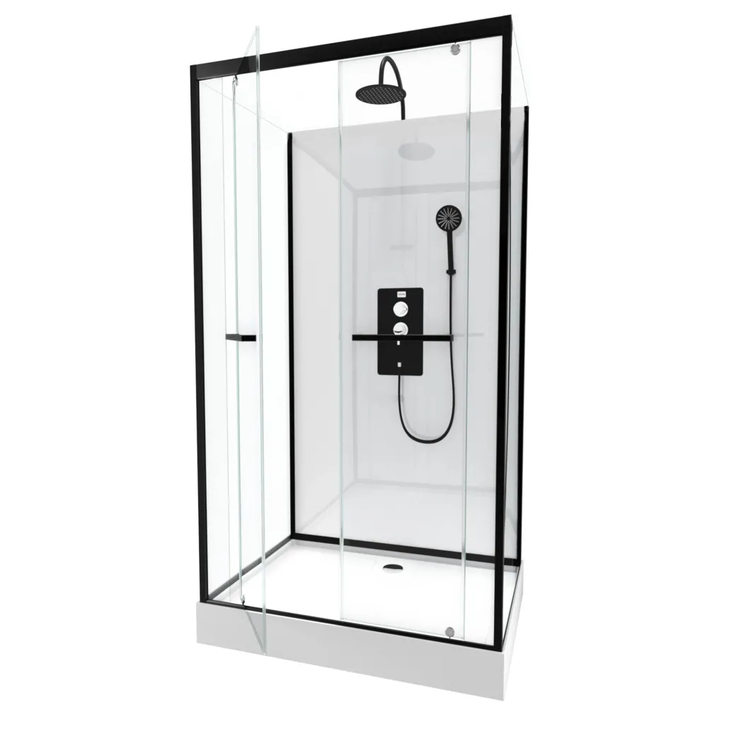 Aurlane Douchecabine City 110X80X219-230Cm Rechthoekig|Brico Hot