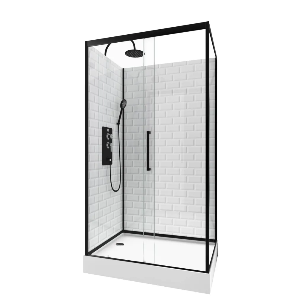 Aurlane Douchecabine Metro 110X80X219-230Cm Rechthoekig|Brico New