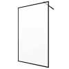 Aurlane Douchewand Dark Edge 120X200Cm 6Mm Zwart|Brico Outlet