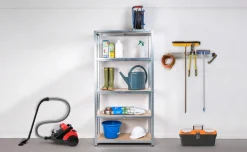 Avasco Opbergrek Atlas Metalen Stellingkast Galva Met 5 Legborden 176X90X40Cm|Brico