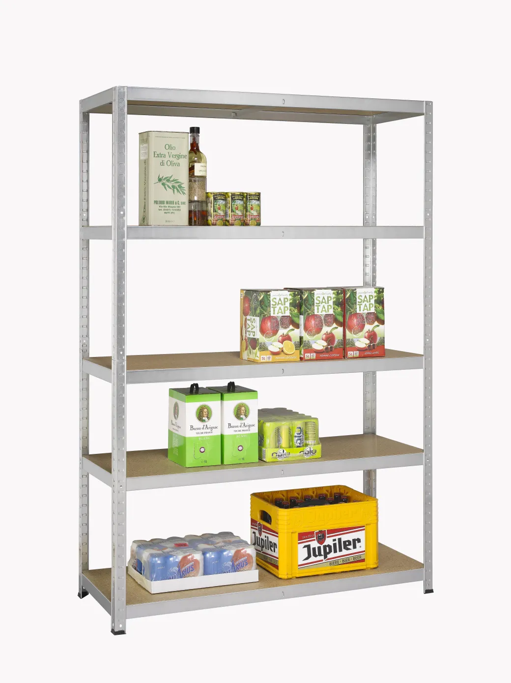 Avasco Opbergrek "Strong" H196Xl100Xd50Cm Gegalvaniseerde Staal|Brico Hot