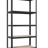 Avasco Stellingkast Strong 176X90X45Cm Mat Zwart|Brico New