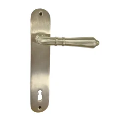 Brico Deurbeslag-Avenue Deurkruk Sleutelgat 110Mm Tremolo Mat Nikkel