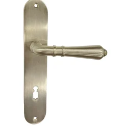 Brico Deurbeslag-Avenue Deurkruk Sleutelgat 72Mm Tremolo Mat Nikkel