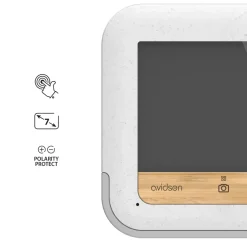 Brico Deurbellen-Avidsen Extra Video Monitor Voor Bambooview Gerecycled Plastic