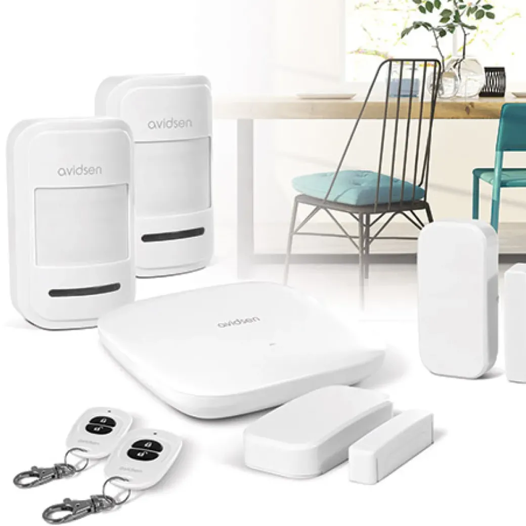 Brico Alarmsystemen-Avidsen Iris As1 Draadloze Wifi Alarmset