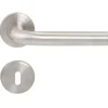 Brico Deurbeslag-Baseline Deurkruk + Rozet Rvs