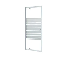 Baseline Douche Draaideur Wit 185X80Cm|Brico Sale