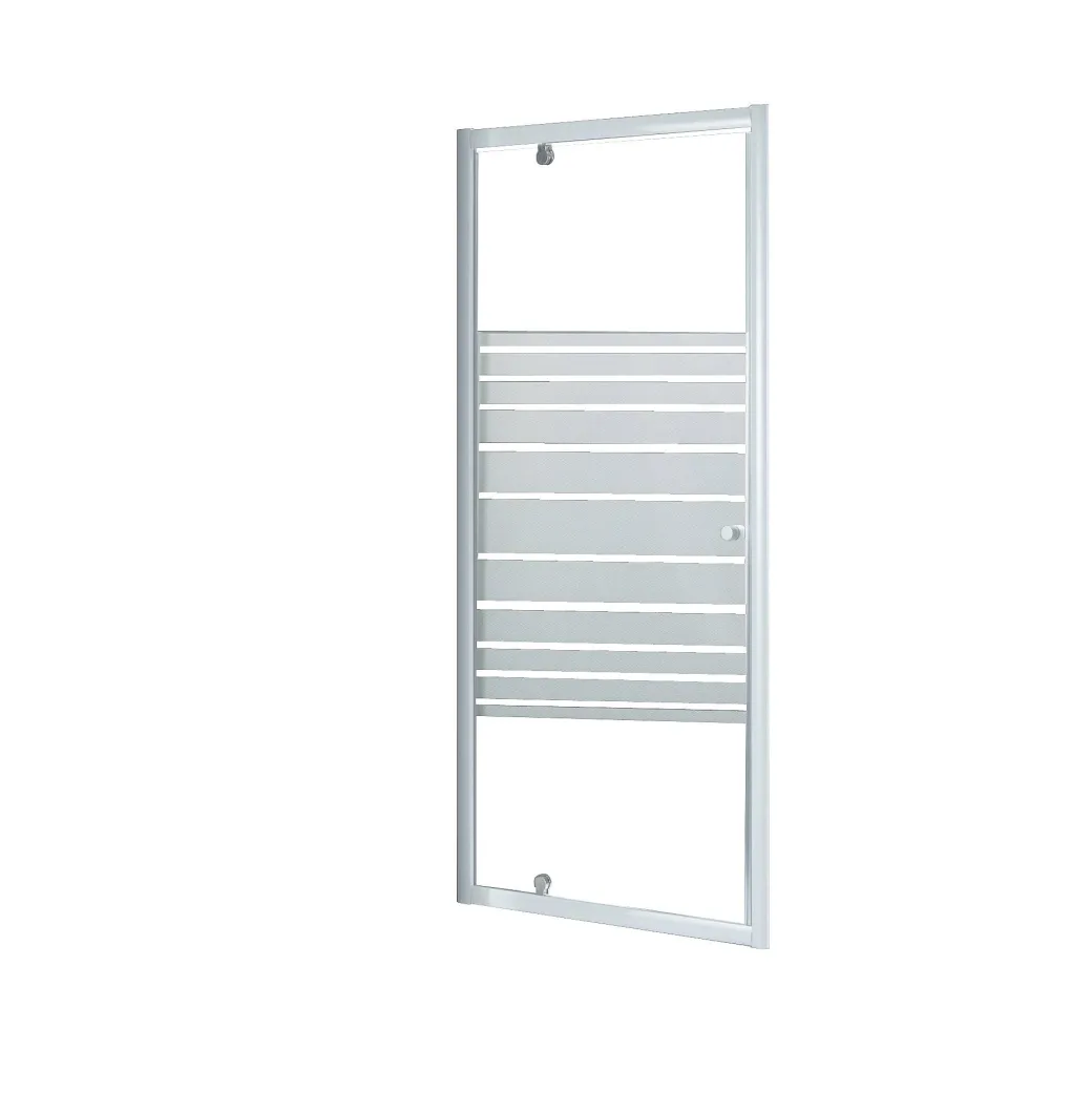 Baseline Douche Draaideur Wit 185X80Cm|Brico Sale