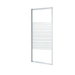 Baseline Douchewand Zijwand Wit 185X80Cm|Brico New