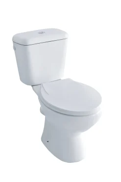 Baseline Duoblok Toilet I Pk Aansluiting Wit|Brico Sale