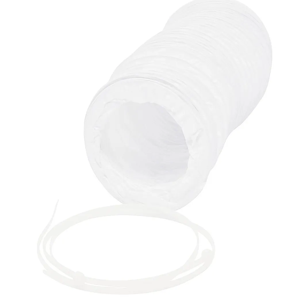 Baseline Flexbuis Pvc Wit O125Mm 150Cm|Brico New